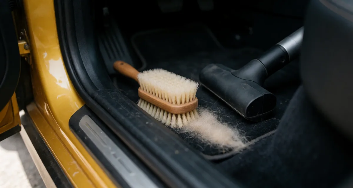 How to Get Dog Hair Out of Car Carpet (Methods That Work)