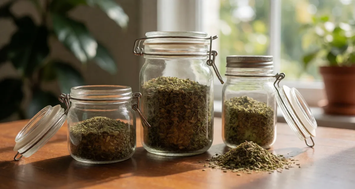 Best Smell-Proof Storage Jars for Dry Herb